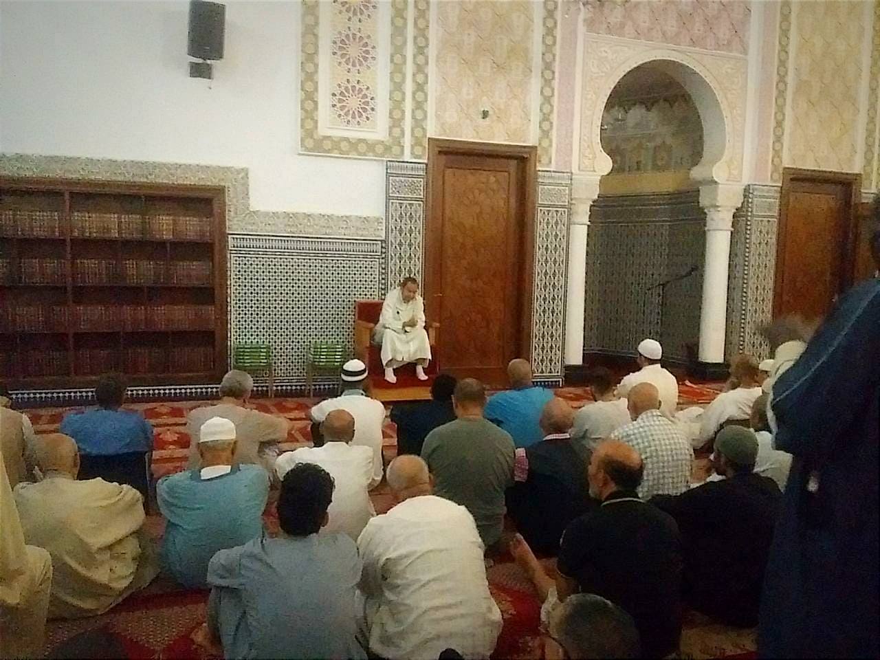 صور من درس علمي بمناسبة ذكرى المولد النبوي بمسجد الإسراء والمعراج، بتاريخ الإثنين 11 ربيع