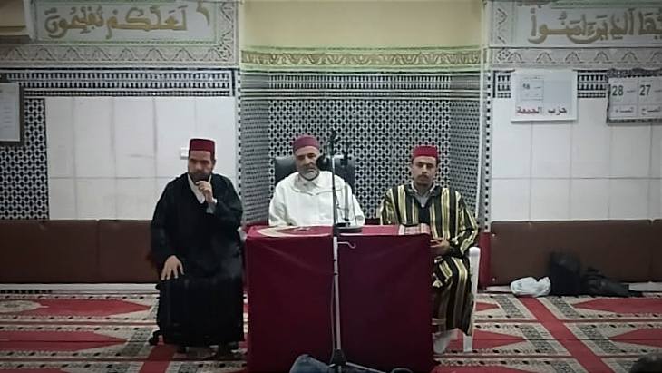 صور من الندوة العلمية بمسجد الضحى (عين السبع) بعنوان: "عيد العرش المجيد...عبر ودلالات" الت