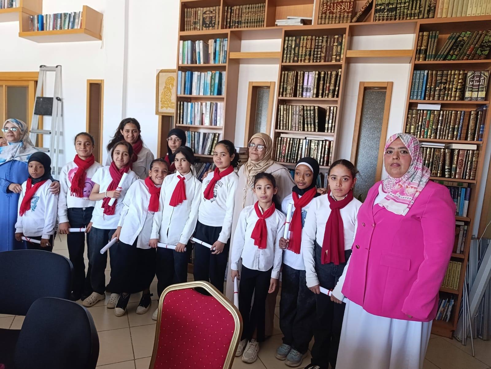 لقاء تواصلي لفائدة التلاميذ والتلميذات تحت عنوان: "الاستعداد الجيد للامتحانات"