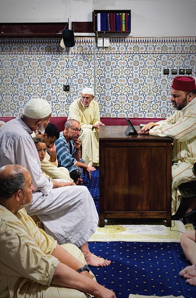صور من الندوة العلمية بمسجد حكم 1 بالصخور السوداء، بعنوان: "ذكرى مولد النبي صلى الله عليه